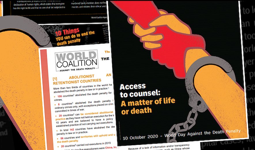 October 10: World Day Against the Death Penalty