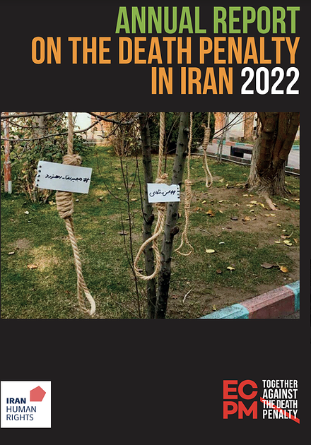 Annual Report of the Death Penalty in Iran 2022
