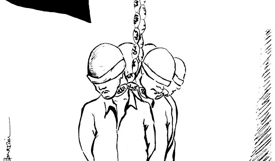 با تسبیح شریعت طناب دار می‌بافند
