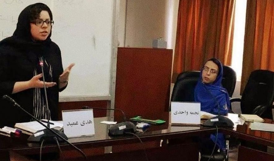 تایید احکام ۱۵ سال حبس نجمه واحدی و هدی عمید؛ سرکوب کنش مدنی مسالمت‌آمیز