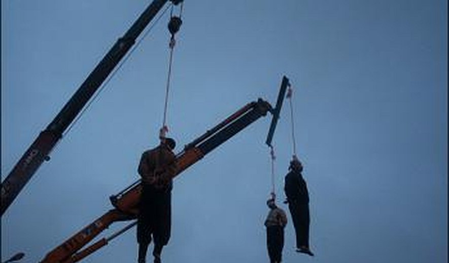Six men were hanged in Tehran today